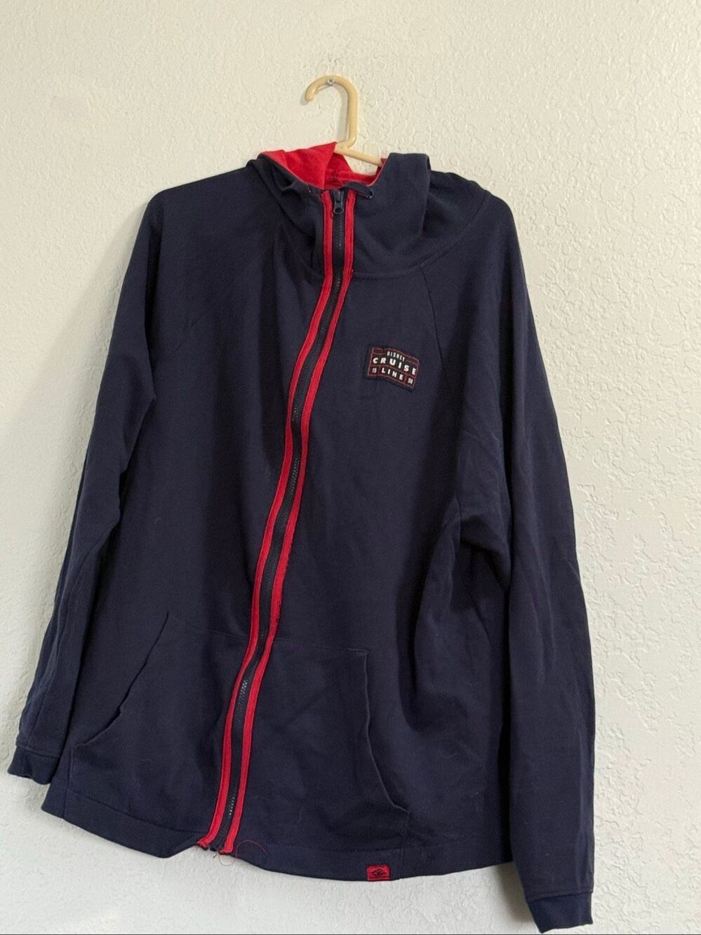 Vintage Disney Cruise Line Zip Up Hoodie Jacket 1998 size XXL 2x